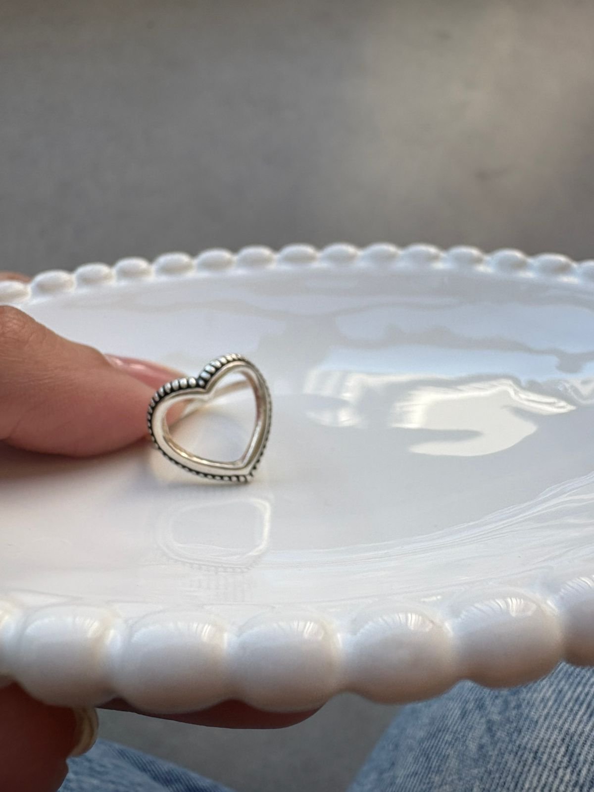 Anel Coração Vazado nº13 - Imagem 3