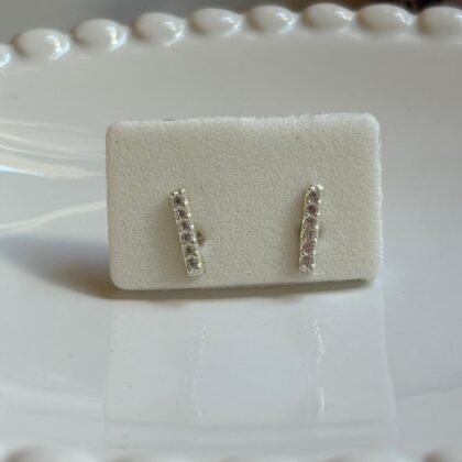 Brinco Palito Pequeno Zircônia