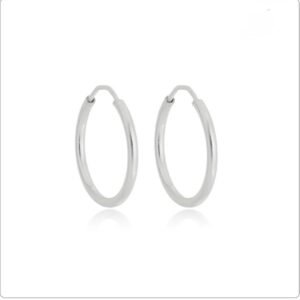 Argolas pequenas fio redondo 1cm