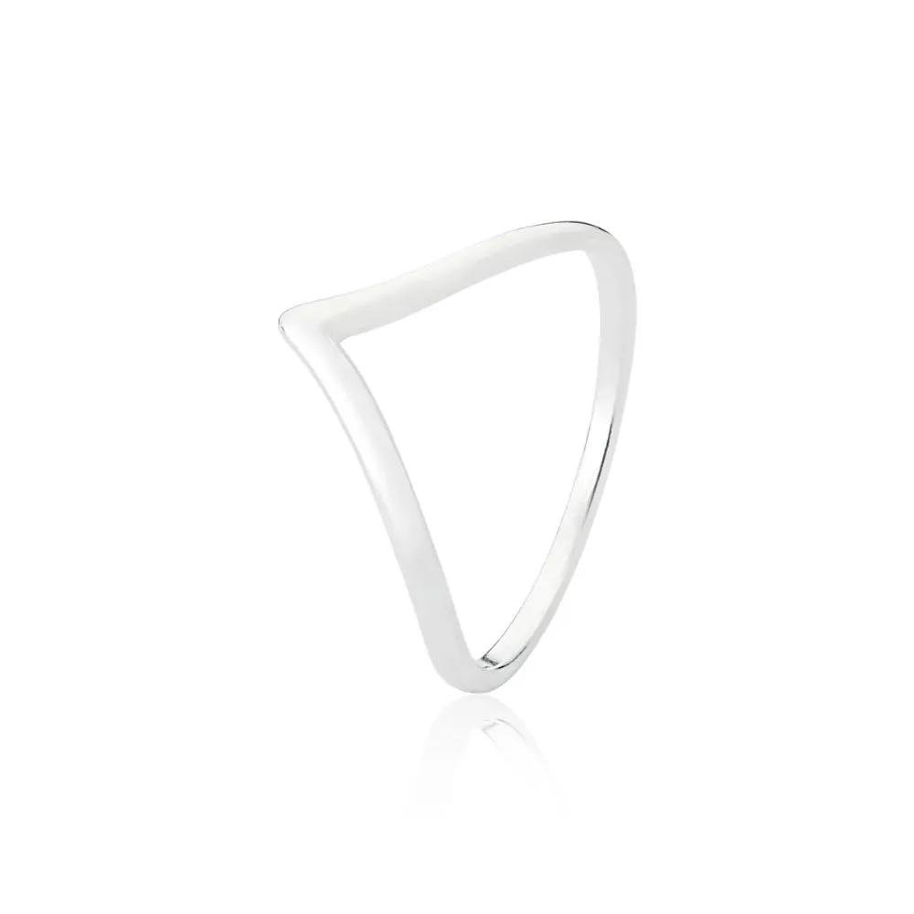 Anel ponta lisa número 21