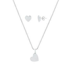 Conjunto coração chapinha
