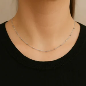 Corrente bolinha veneziana v12 40cm